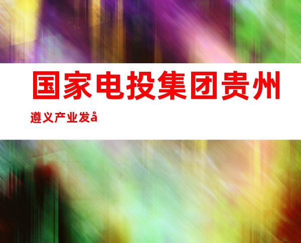 国家电投集团贵州遵义产业发展有限公司